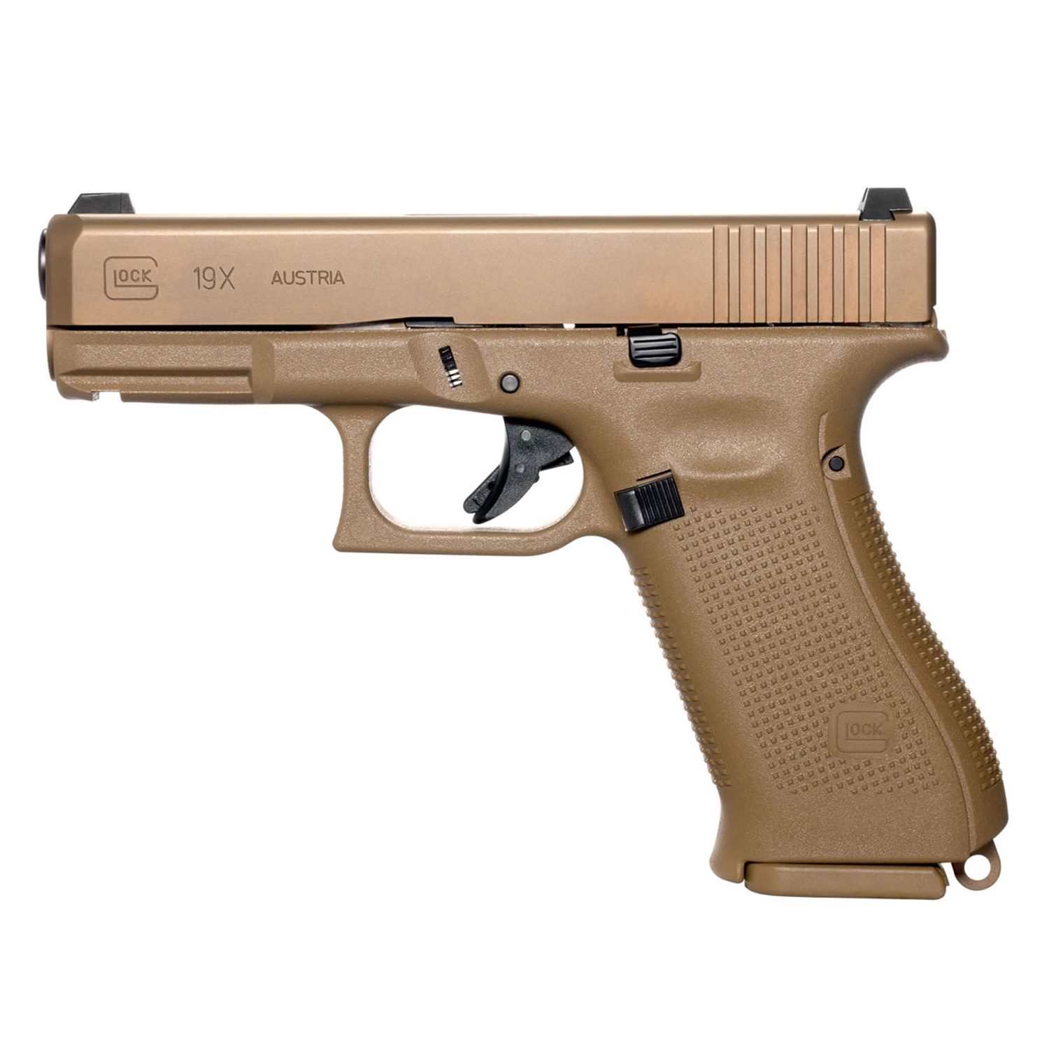 Glock 19X FDE Sport Cal. 9X21 19C. + 2 Caricatori