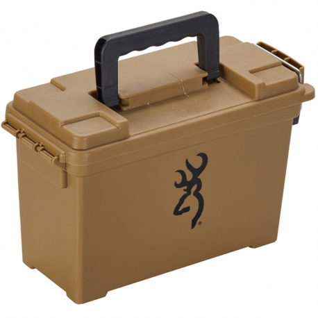 Browning Cassetta Buckmark Dry Storage Box Tan 2 Pezzi