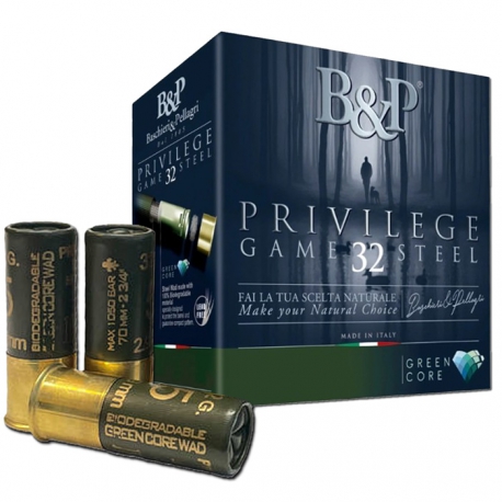 CART.B&P PRIVILEGE GAME STEEL 32GR